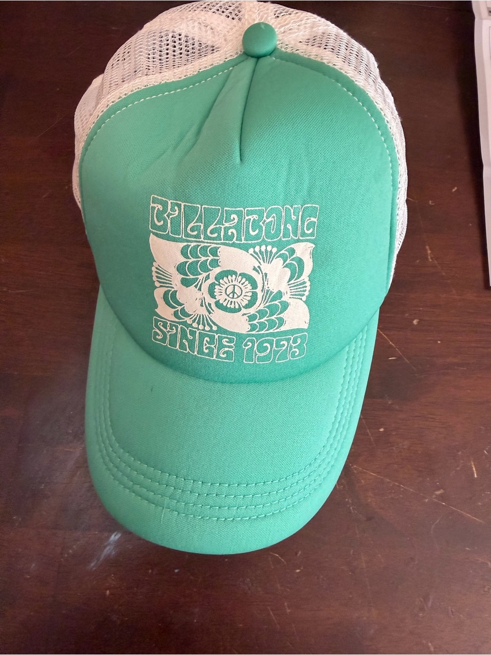 Hat on table